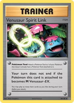Pokemon Evolutions Venusaur Spirit Link - 89