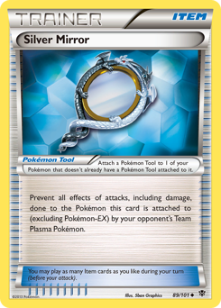 Pokemon Plasma Blast Silver Mirror - 89