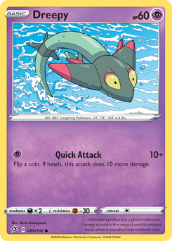 Pokemon Rebel Clash Dreepy - 89