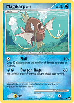 Pokemon Mysterious Treasures Magikarp - 89
