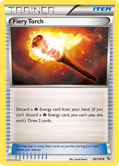 Pokemon Flashfire Fiery Torch - 89