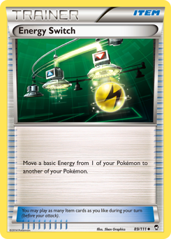 Pokemon Furious Fists Energy Switch - 89