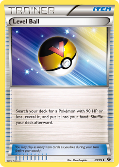 Pokemon Next Destinies Level Ball - 89