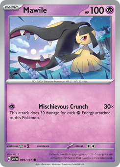 Pokemon Obsidian Flames Mawile - 89