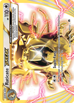 Pokemon BREAKpoint Raticate BREAK - 89