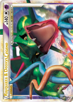 Pokemon HS—Undaunted Rayquaza & Deoxys LEGEND - 89