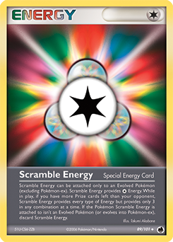 Pokemon Dragon Frontiers Scramble Energy - 89