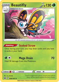 Pokemon Lost Origin Beautifly - 8