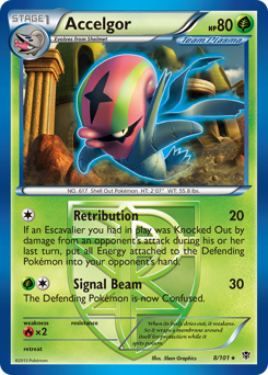 Pokemon Plasma Blast Accelgor - 8