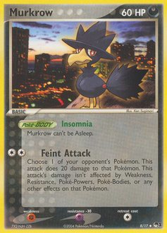 Pokemon POP Series 1 Murkrow - 8