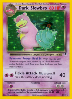 Pokemon Legendary Collection Dark Slowbro - 8