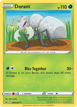 Pokemon Sword & Shield Durant - 8