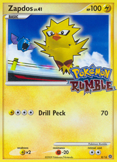 Pokemon Pokémon Rumble Zapdos - 8