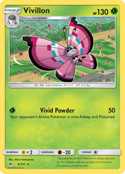 Pokemon Forbidden Light Vivillon - 8