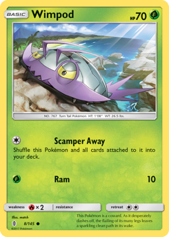 Pokemon Guardians Rising Wimpod - 8