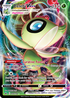 Pokemon Chilling Reign Celebi VMAX - 8