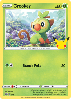 Pokemon McDonald's Collection 2021 Grookey - 8