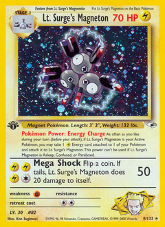 Pokemon Gym Heroes Lt. Surge's Magneton - 8