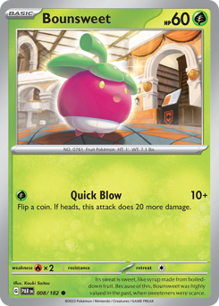 Pokemon Paradox Rift Bounsweet - 8