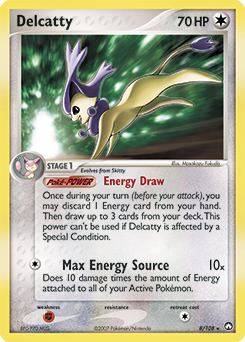 Pokemon Power Keepers Delcatty - 8