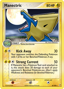 Pokemon Crystal Guardians Manectric - 8
