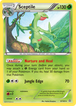 Pokemon Primal Clash Sceptile - 8