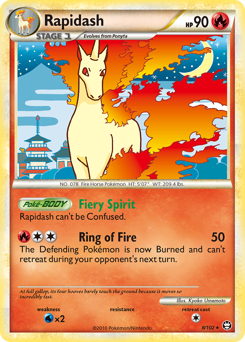 Pokemon HS—Triumphant Rapidash - 8