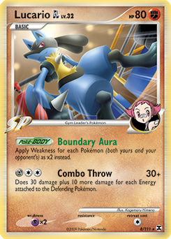 Pokemon Rising Rivals Lucario GL - 8