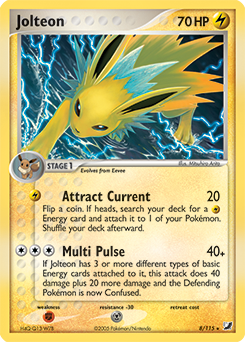 Pokemon Unseen Forces Jolteon - 8