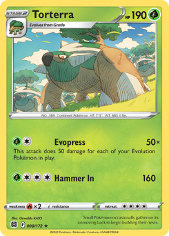Pokemon Brilliant Stars Torterra - 8