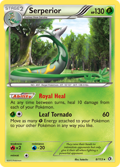 Pokemon Legendary Treasures Serperior - 8