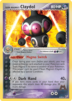Pokemon Team Magma vs Team Aqua Team Magma's Claydol - 8
