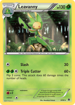 Pokemon Emerging Powers Leavanny - 8