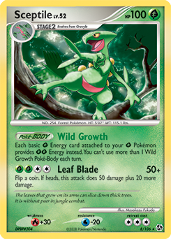 Pokemon Great Encounters Sceptile - 8