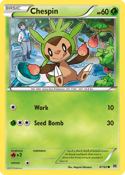 Pokemon BREAKthrough Chespin - 8