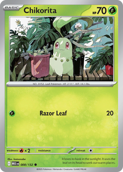 Pokemon Mega Evolution Chikorita - 8