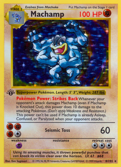 Pokemon Base Machamp - 8
