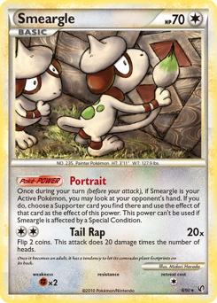 Pokemon HS—Undaunted Smeargle - 8