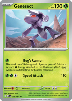 Pokemon Phantasmal Flames Genesect - 8