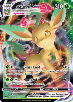 Pokemon Evolving Skies Leafeon VMAX - 8