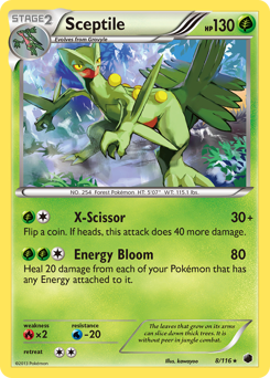 Pokemon Plasma Freeze Sceptile - 8