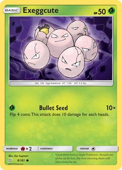 Pokemon Team Up Exeggcute - 8
