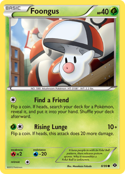 Pokemon Next Destinies Foongus - 8