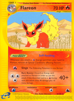Pokemon Skyridge Flareon - 8