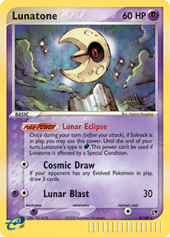 Pokemon Sandstorm Lunatone - 8
