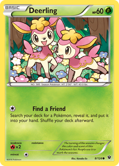Pokemon Fates Collide Deerling - 8