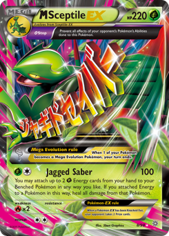 Pokemon Ancient Origins M Sceptile-EX - 8