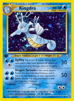 Pokemon Neo Genesis Kingdra - 8