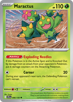 Pokemon Journey Together Maractus - 8