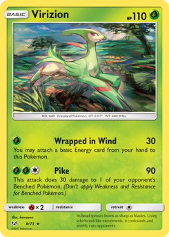 Pokemon Shining Legends Virizion - 8